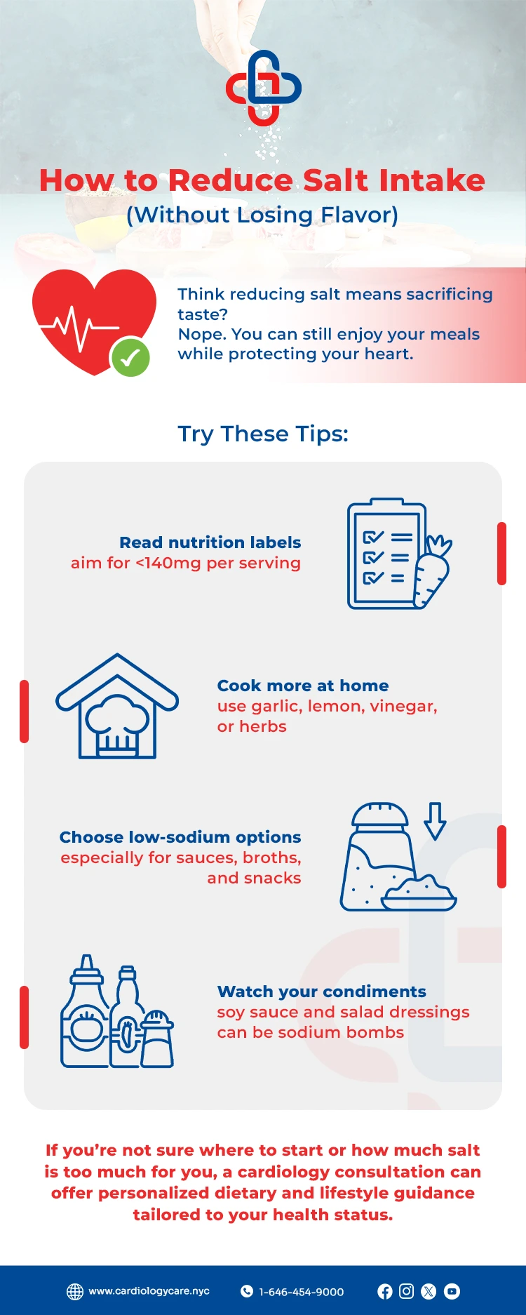 How to Reduce Salt Intake (Without Losing Flavor)